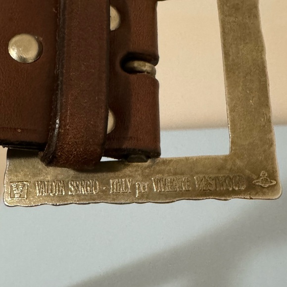 Vivenne Westwood Leather Belt - Picture 3 of 4